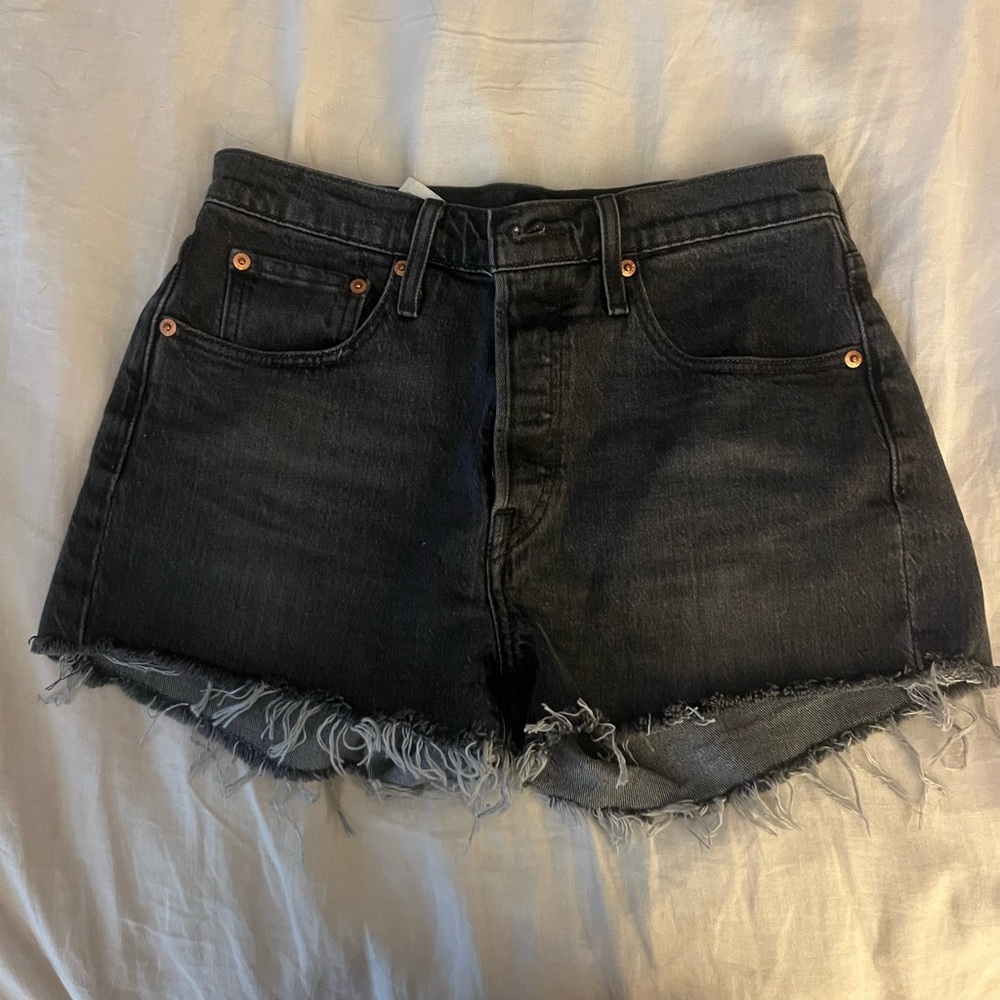 Levi's Dark Denim Jean Shorts
